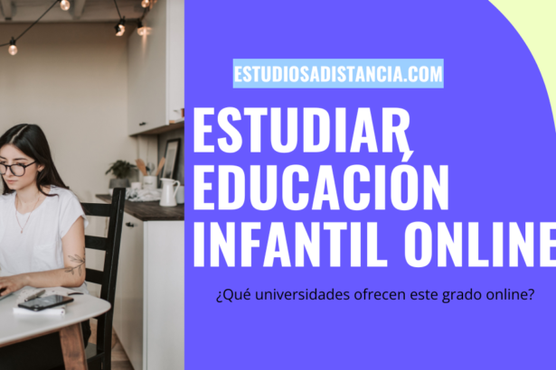 estudiar educación infantil a distancia