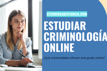estudiar criminología a distancia