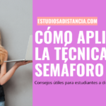 Cómo aplicar la técnica del semáforo si estudias a distancia