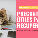 cómo recuperar la ilusión por tus estudios a distancia