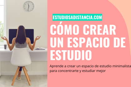 Cómo crear un espacio de estudio minimalista