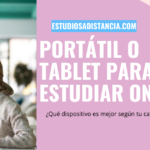 es mejor tablet o ordenador portátil para estudiar online