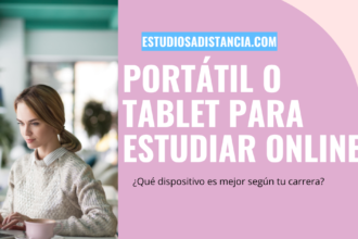 es mejor tablet o ordenador portátil para estudiar online