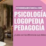 diferencias entre Pedagogía Psicología y Logopedia 