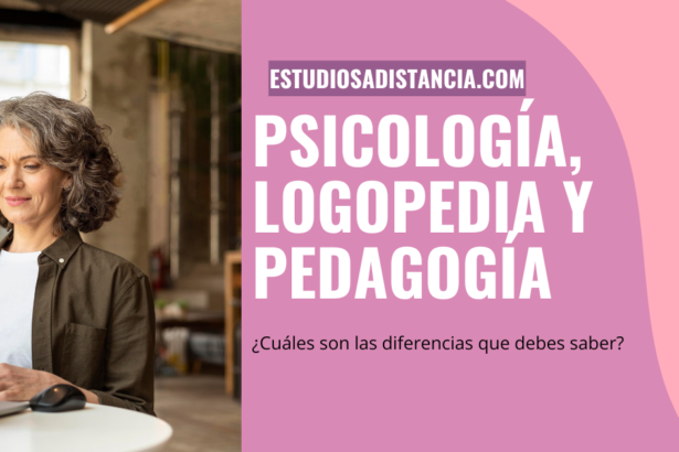 diferencias entre Pedagogía Psicología y Logopedia 