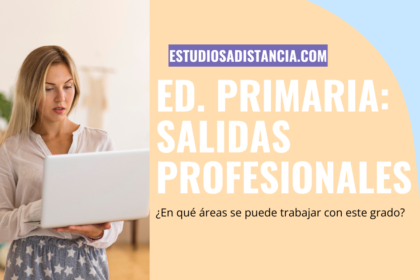 salidas profesionales del grado de educación primaria