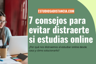 consejos para evitar distracciones en casa mientras estudias online