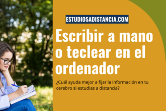 es mejor escribir a mano o teclear para estudiar